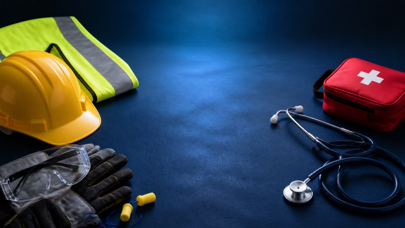 Equipamentos de segurança e primeiros cuidados no ambiente de trabalho